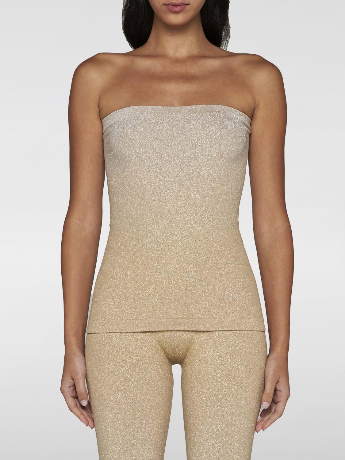 Wolford Top WOLFORD Woman color Gold