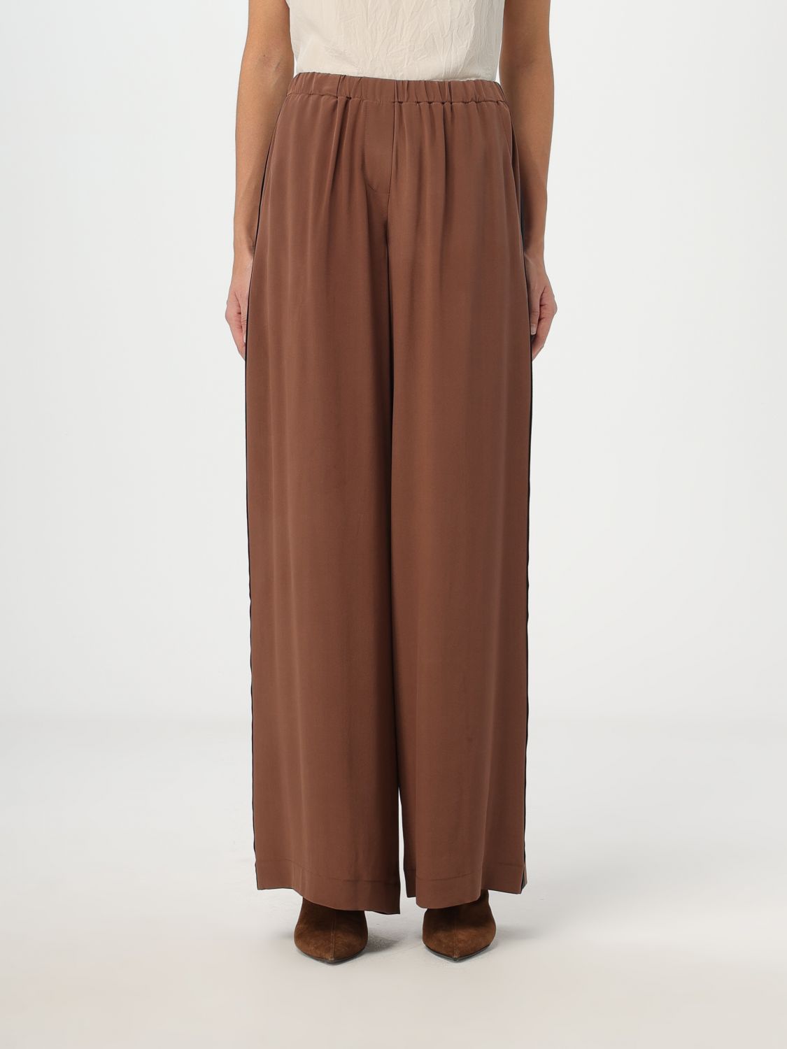 Alysi Trousers ALYSI Woman colour Brown