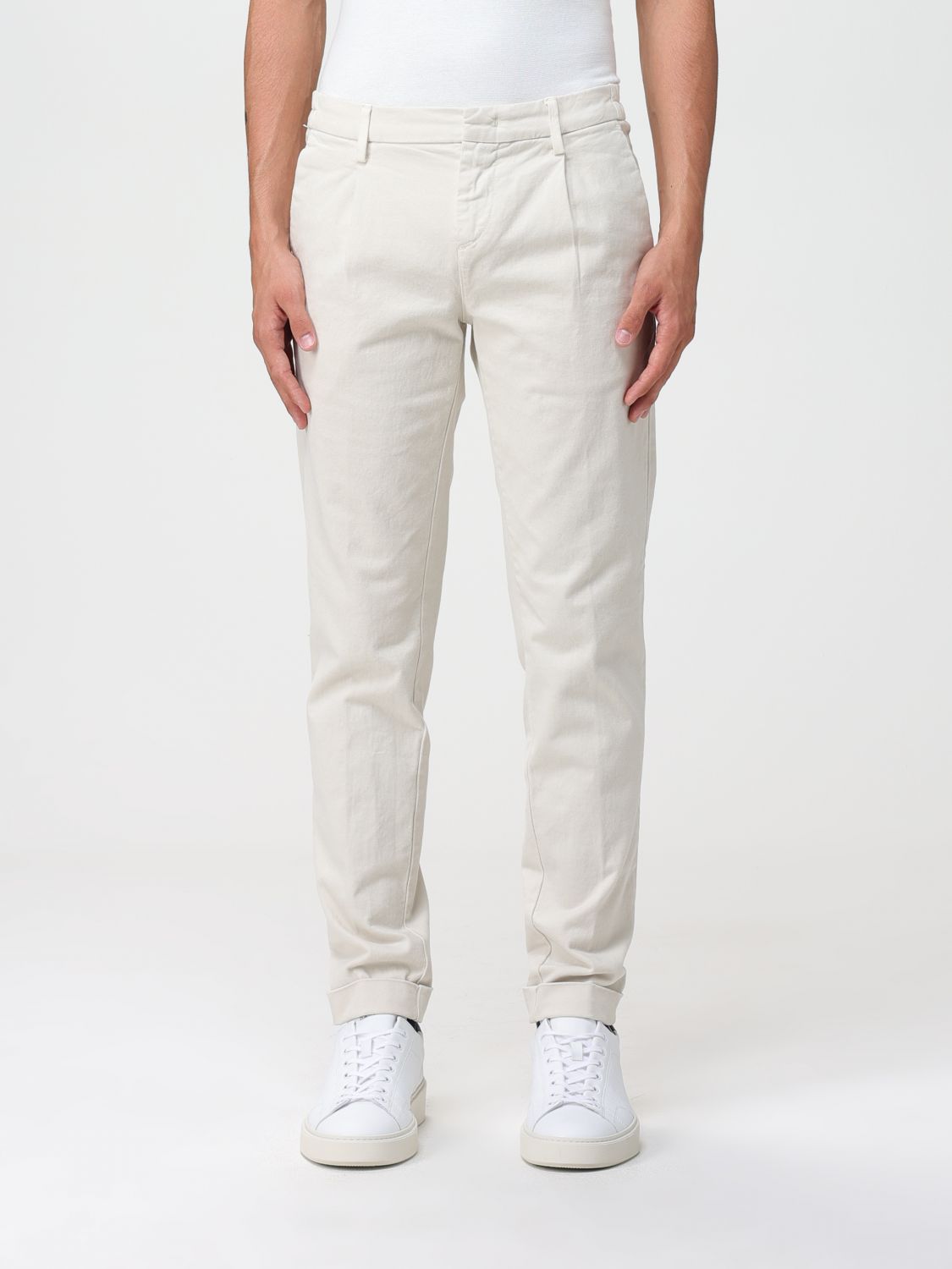 Fay Trousers FAY Men colour Ivory