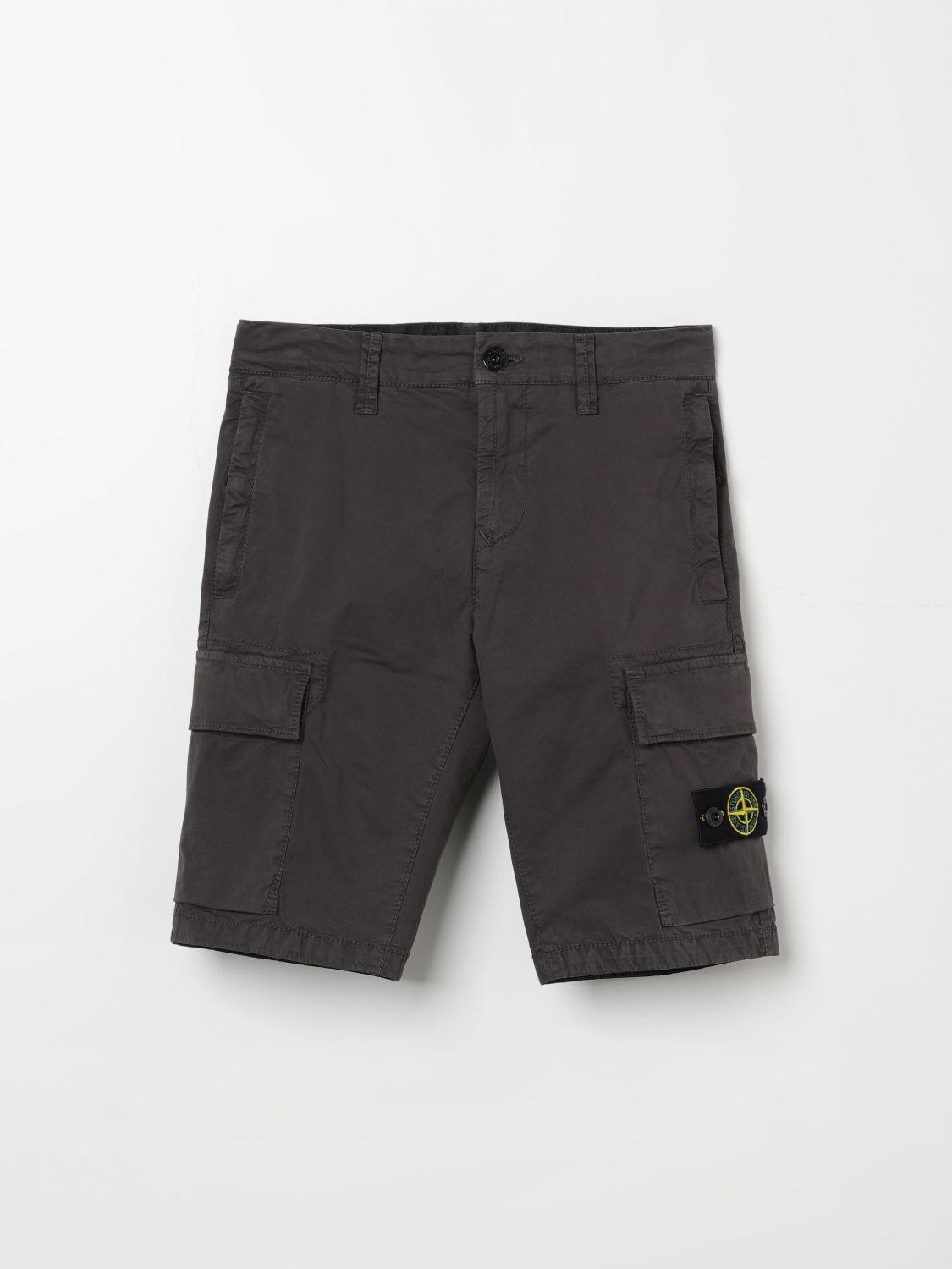 Stone Island Junior Shorts STONE ISLAND JUNIOR Kids colour Grey