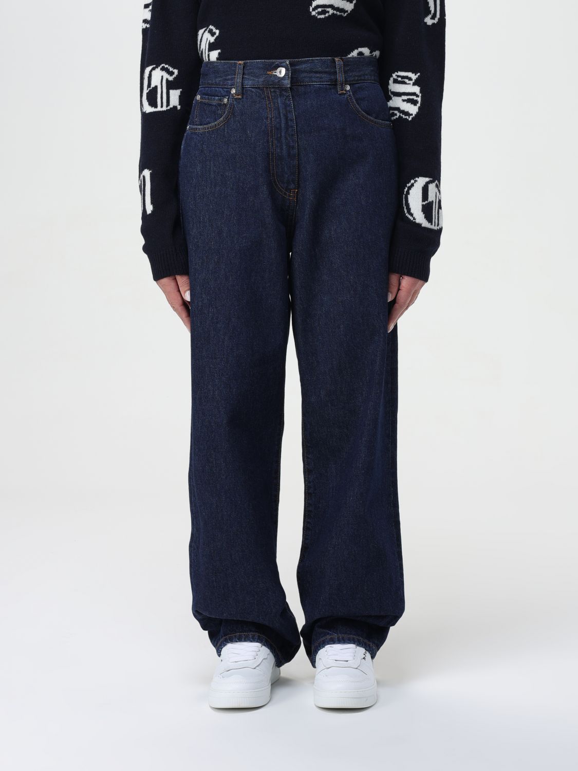 Msgm Jeans MSGM Woman colour Denim