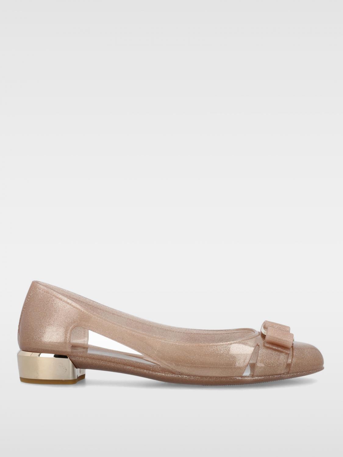 Ferragamo Flat Shoes FERRAGAMO Woman color Sand