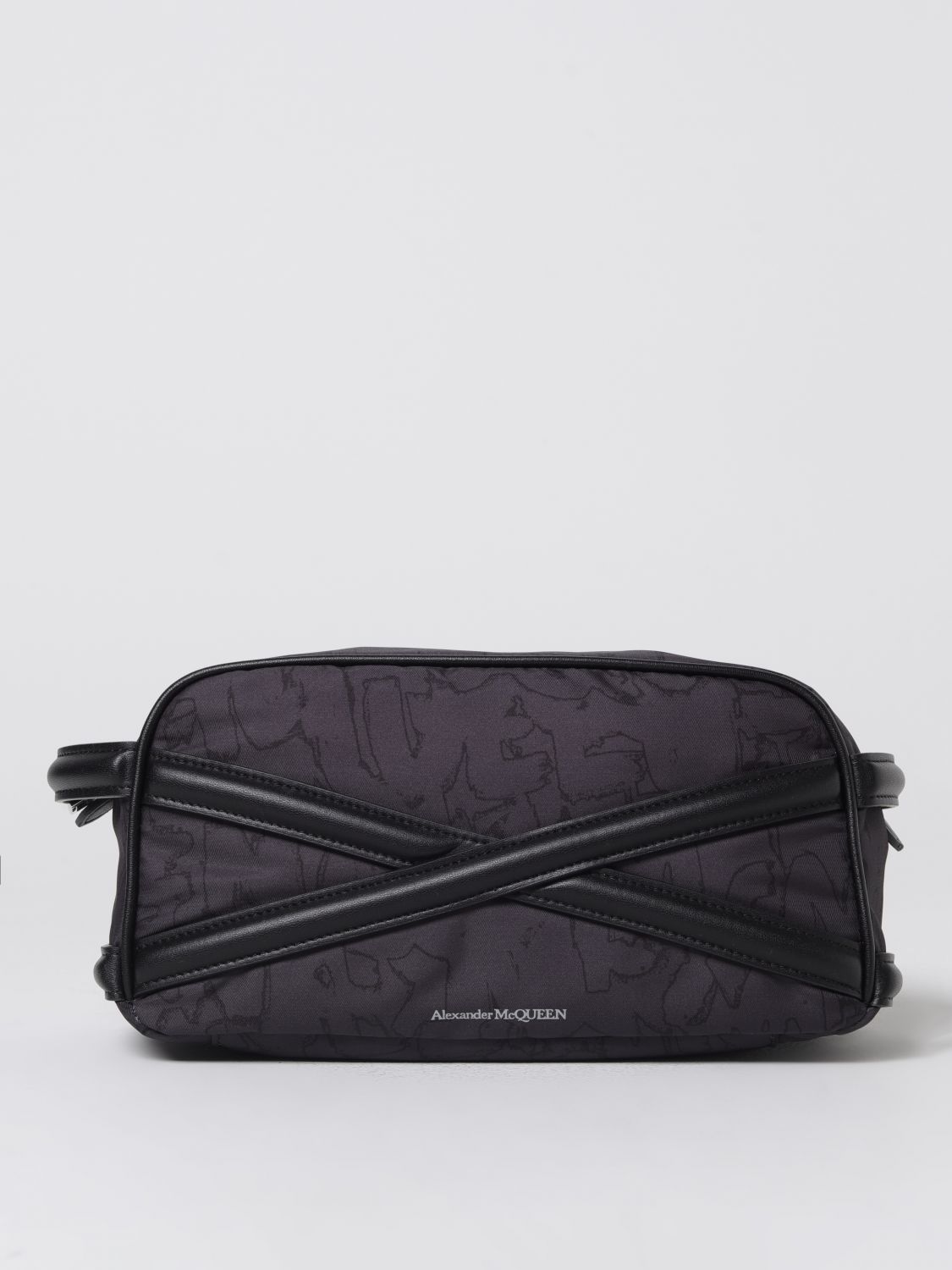 Alexander McQueen Cosmetic Case ALEXANDER MCQUEEN Men colour Black