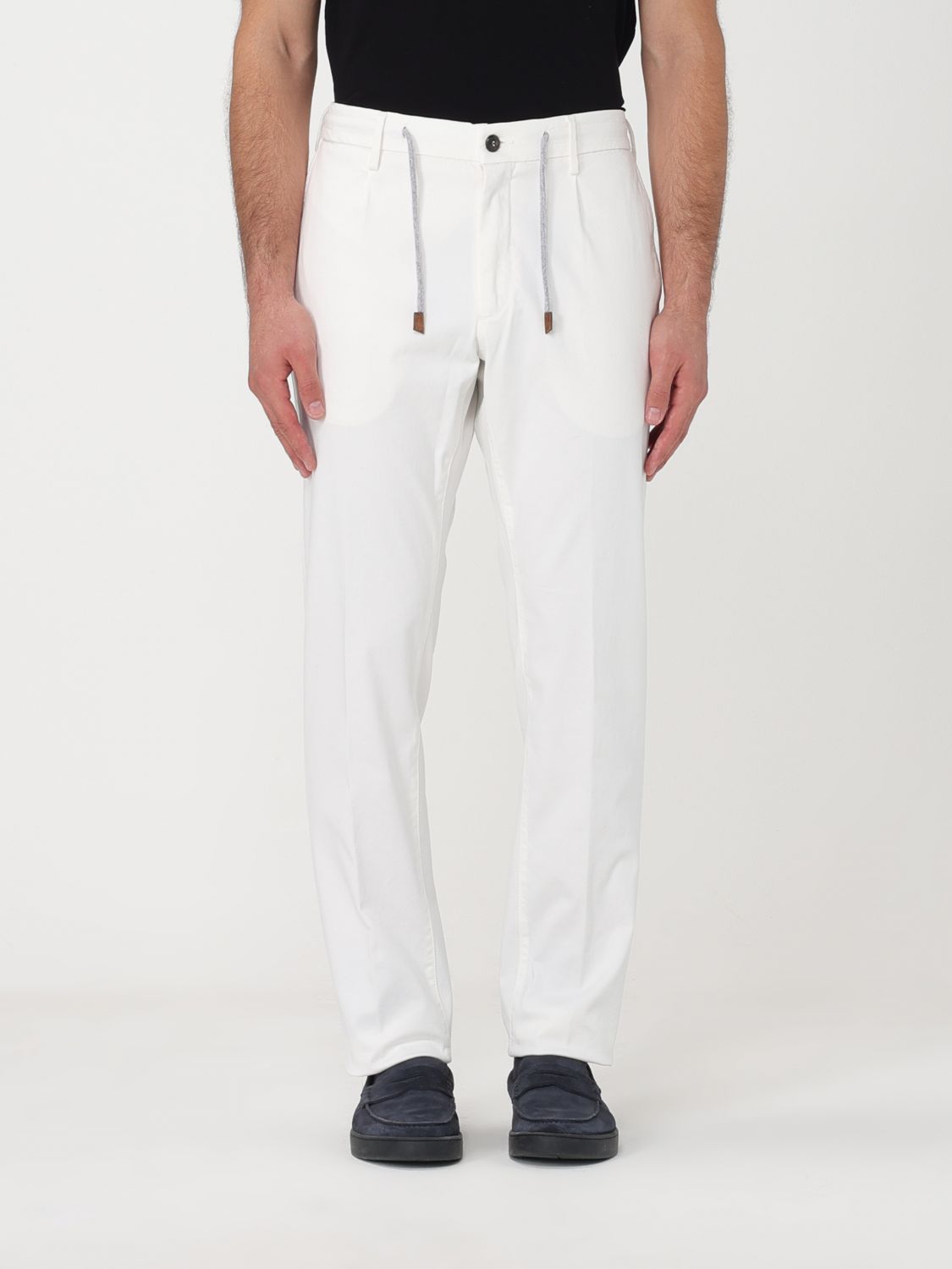 Eleventy Trousers ELEVENTY Men colour White