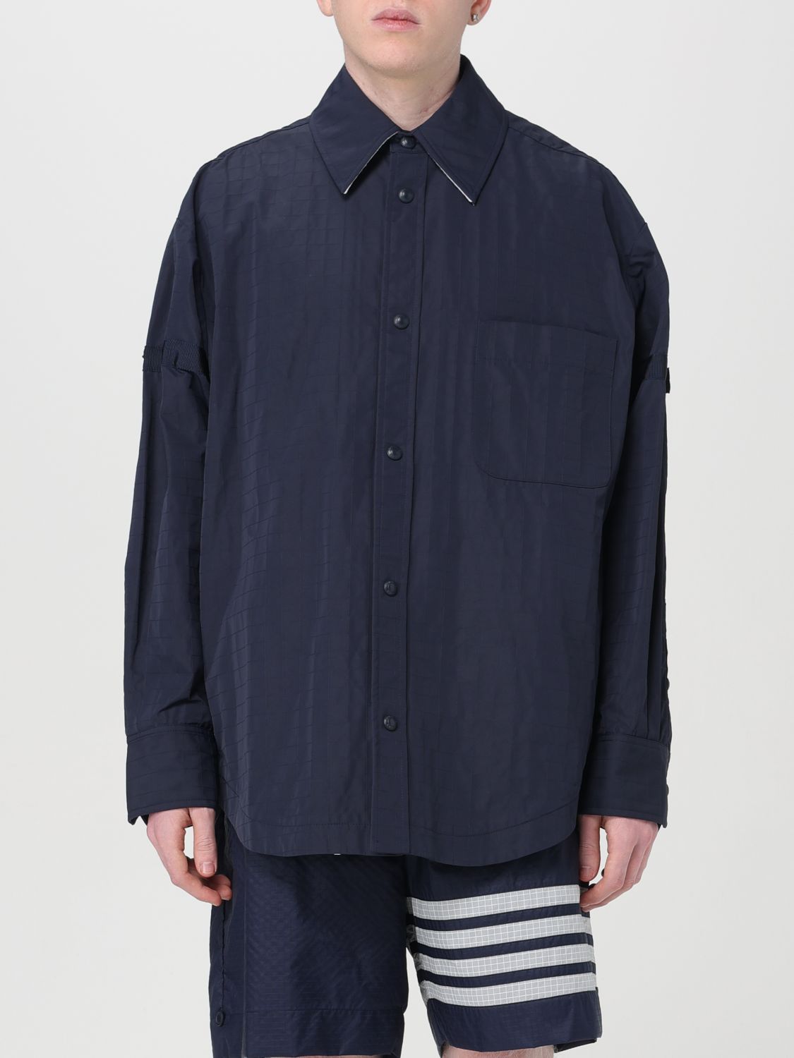 Thom Browne Coat THOM BROWNE Men colour Blue