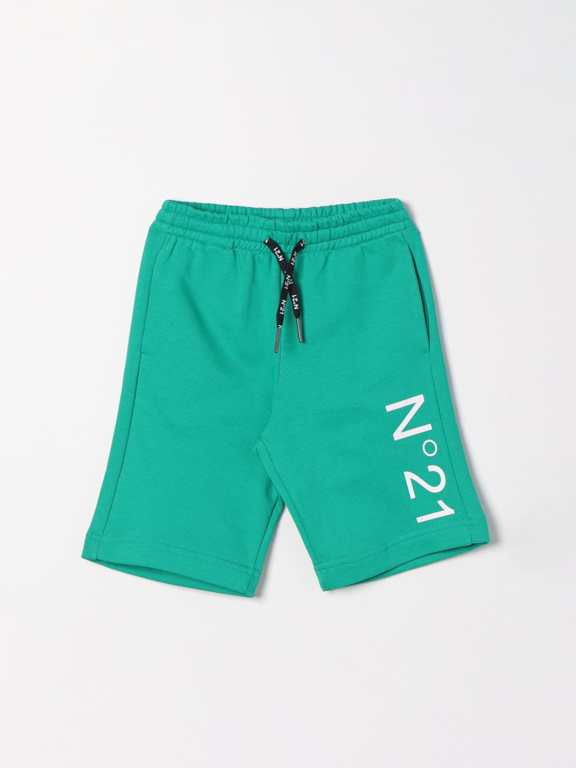 N° 21 Shorts N° 21 Kids colour Green