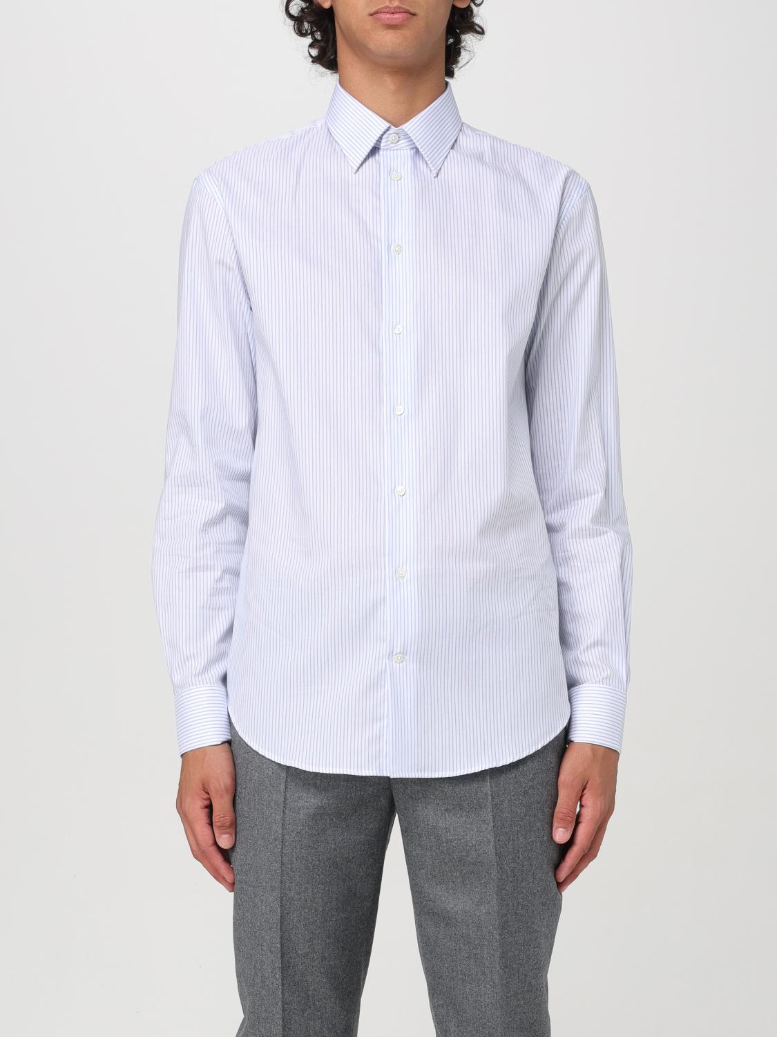 Emporio Armani Shirt EMPORIO ARMANI Men color Gnawed Blue