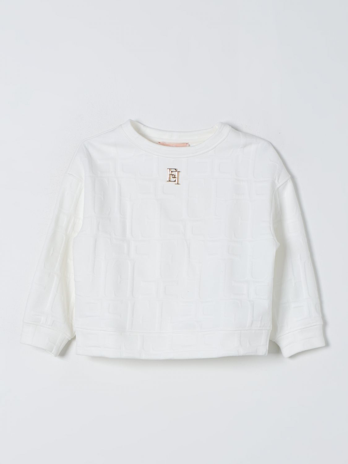 Elisabetta Franchi La Mia Bambina Jumper ELISABETTA FRANCHI LA MIA BAMBINA Kids colour Yellow Cream