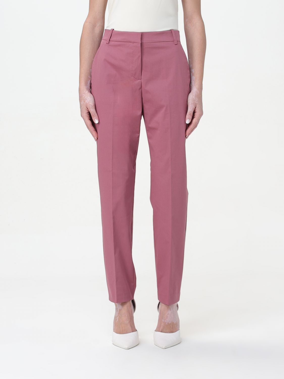 Pinko Trousers PINKO Woman colour Baby Pink