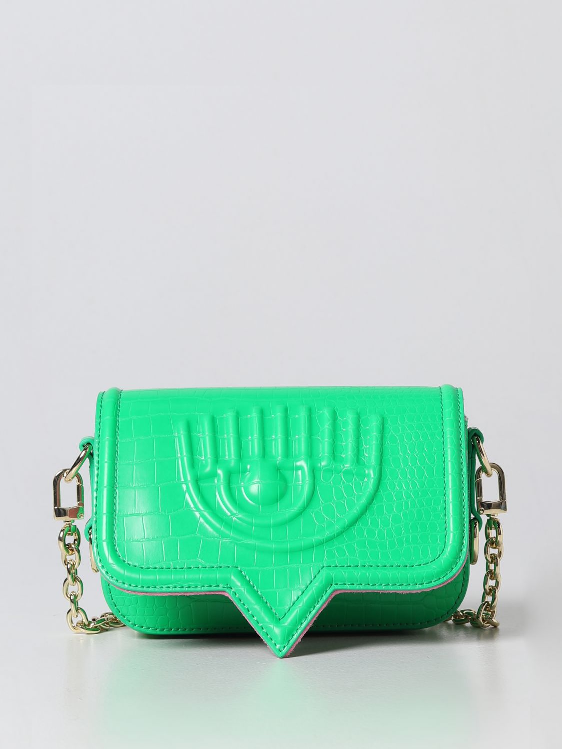 CHIARA FERRAGNI Mini Bag CHIARA FERRAGNI Woman colour Green