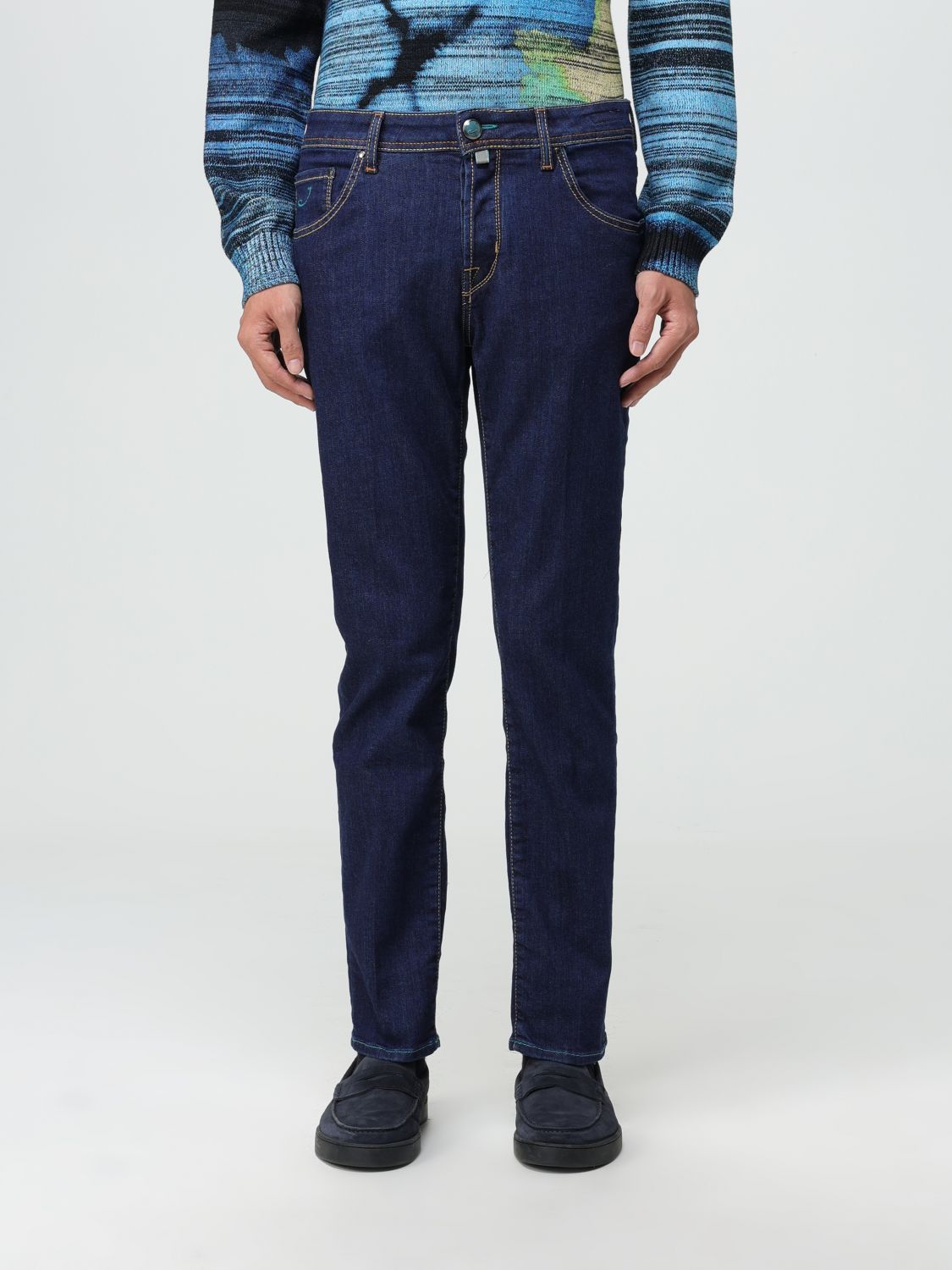 Jacob Cohën Trousers JACOB COHEN Men colour Denim