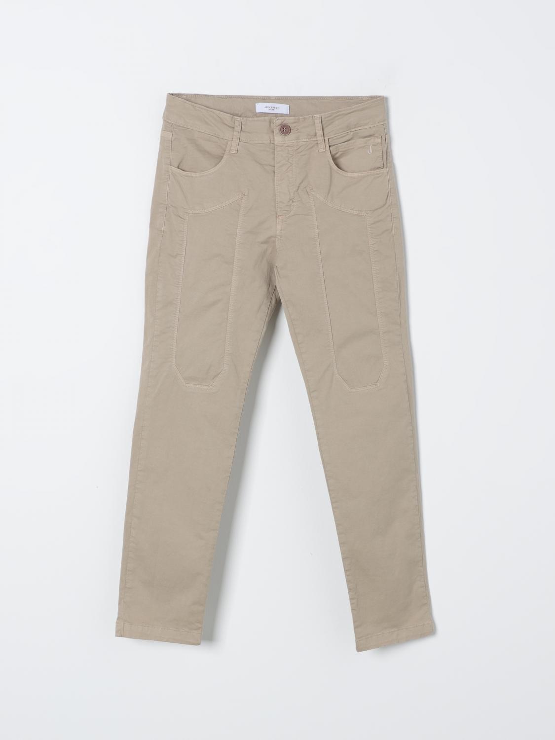 Jeckerson Pants JECKERSON Kids color Beige