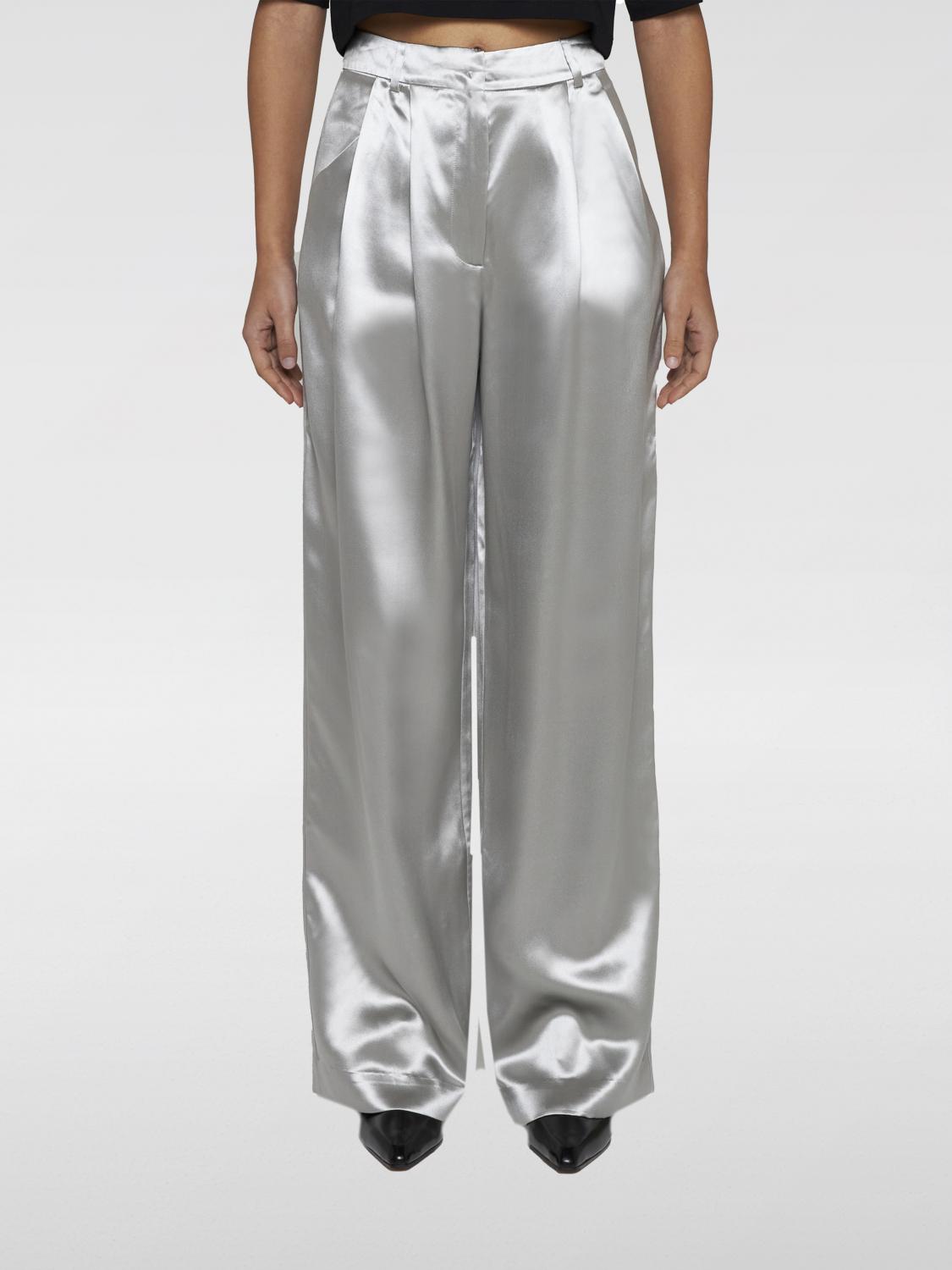 Lou Lou Studio Pants LOU LOU STUDIO Woman color Silver