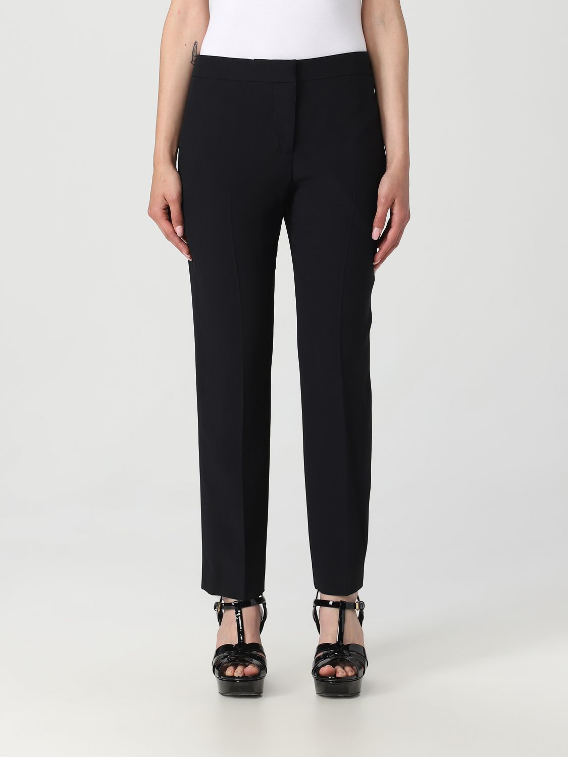 Alexander McQueen Trousers ALEXANDER MCQUEEN Woman colour Black