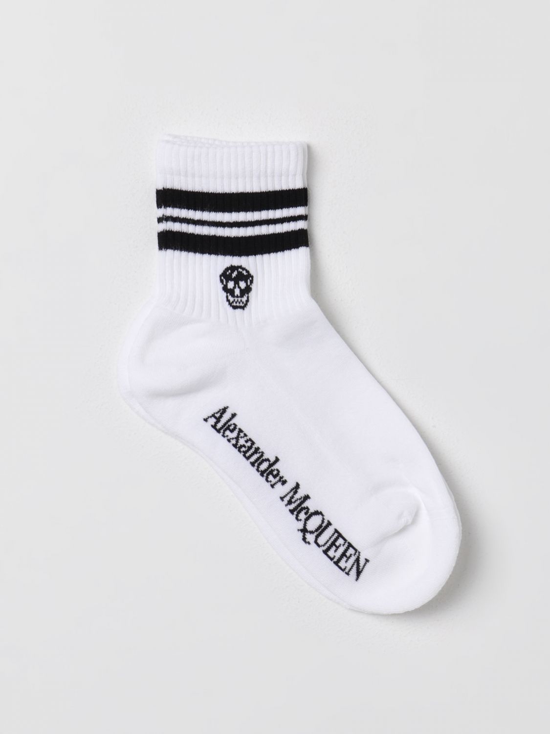 Alexander McQueen Socks ALEXANDER MCQUEEN Woman colour Black