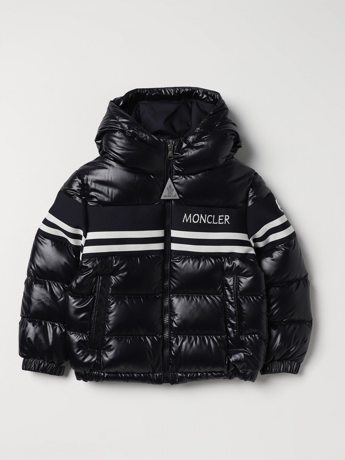 Moncler Jacket MONCLER Kids colour Blue