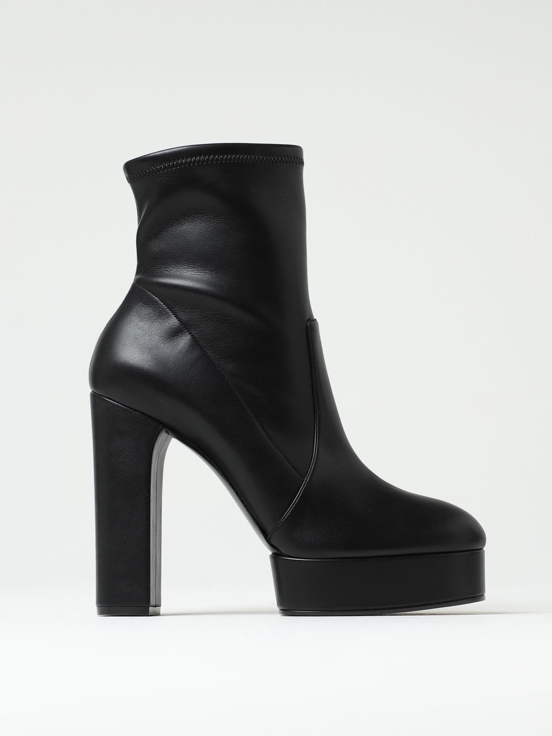 Casadei Flat Ankle Boots CASADEI Woman colour Black