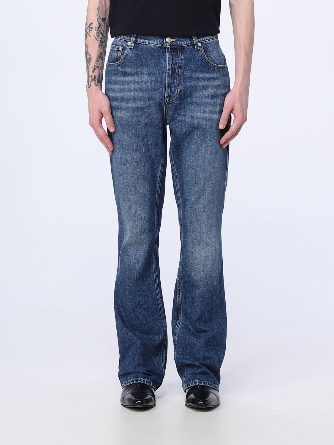 Alexander McQueen Jeans ALEXANDER MCQUEEN Men colour Denim