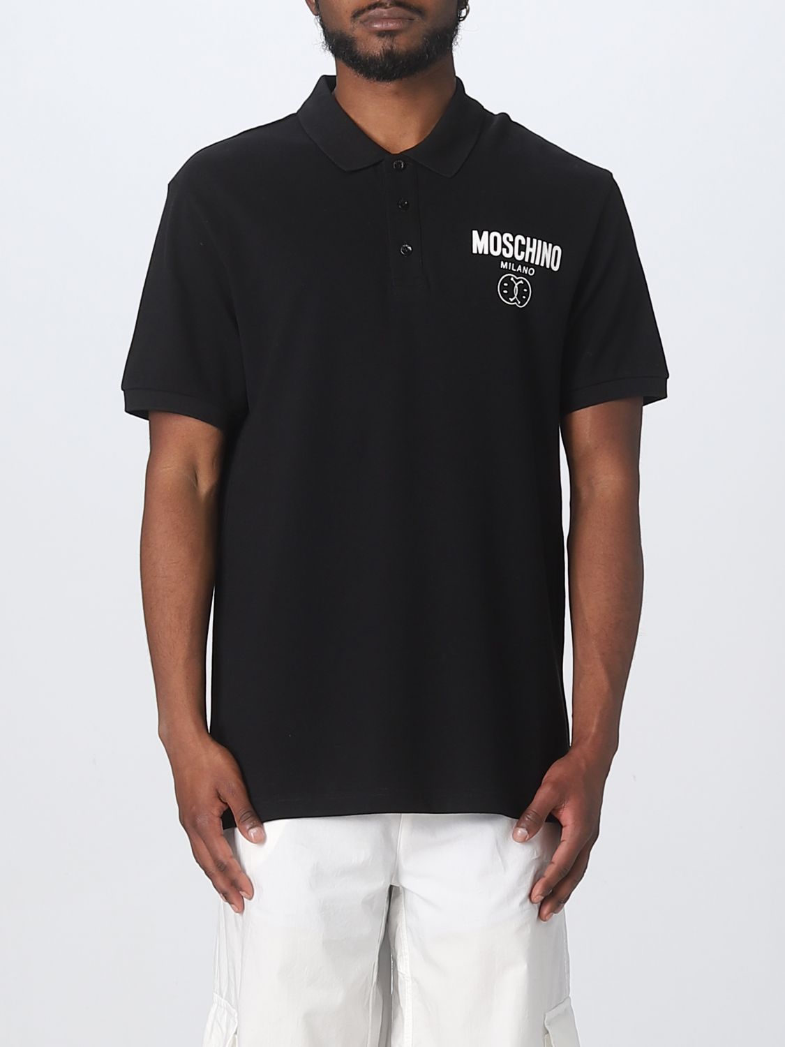 Moschino Couture Polo Shirt MOSCHINO COUTURE Men colour Black