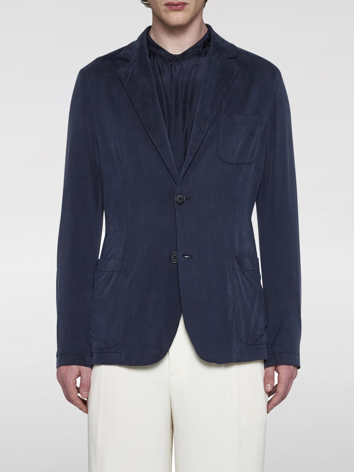 Giorgio Armani Blazer GIORGIO ARMANI Men color Blue