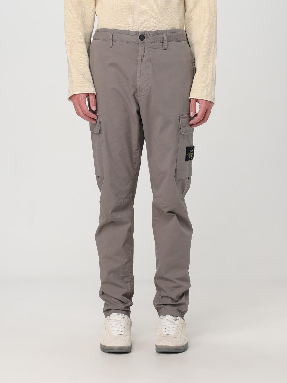 Stone Island Pants STONE ISLAND Men color Grey