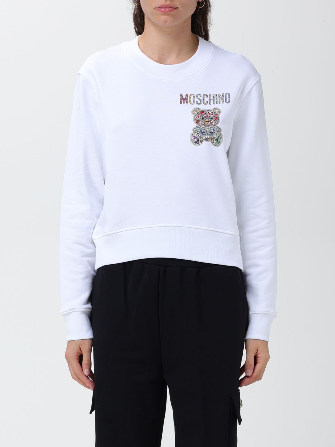 Moschino Couture Sweatshirt MOSCHINO COUTURE Woman colour White