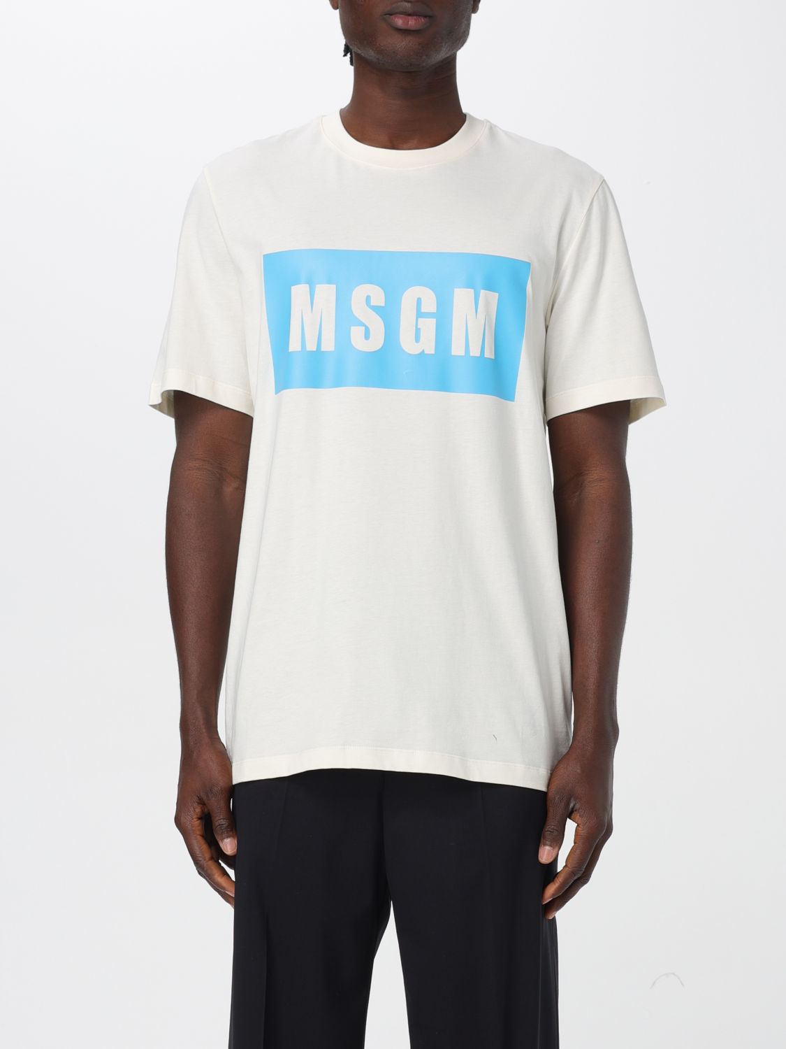 Msgm T-Shirt MSGM Men colour White