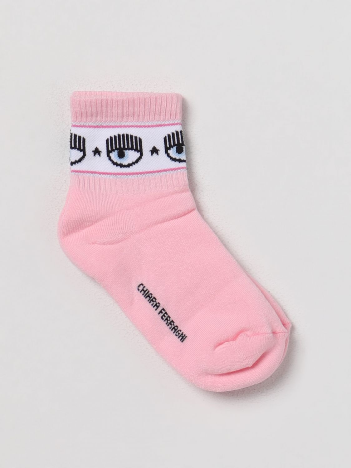 CHIARA FERRAGNI Socks CHIARA FERRAGNI Woman colour Pink