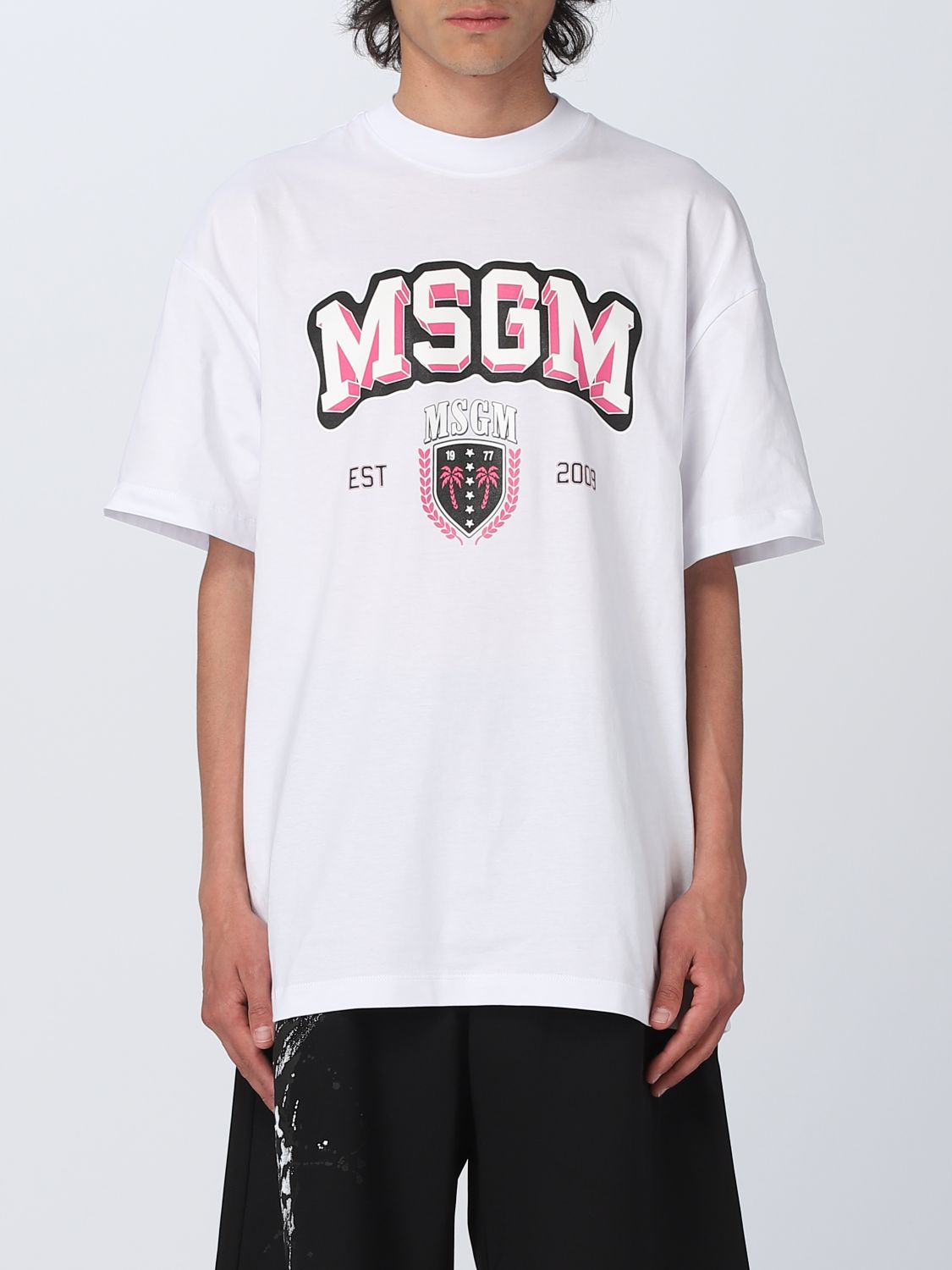 Msgm T-Shirt MSGM Men colour White