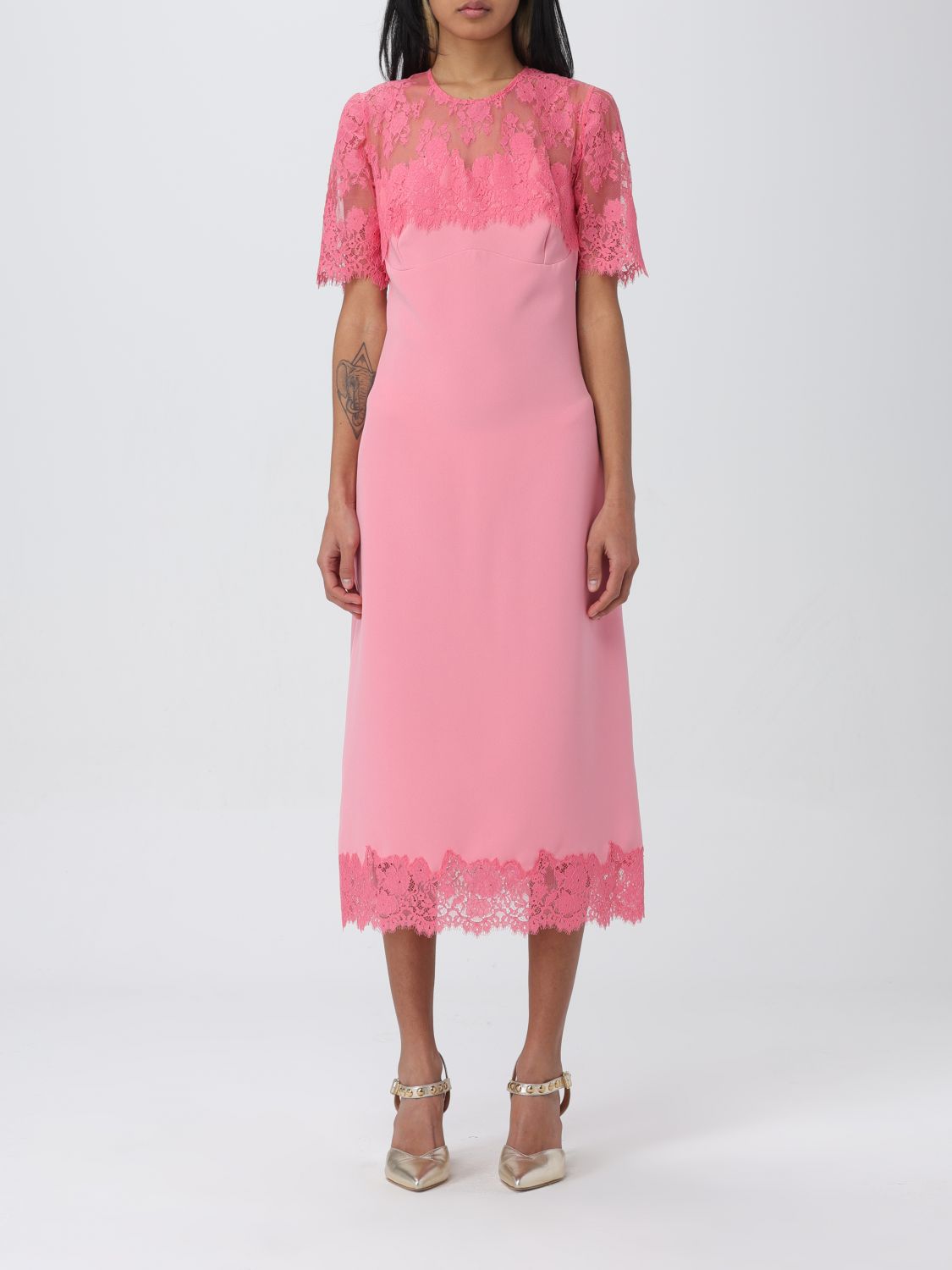 Ermanno Scervino Dress ERMANNO SCERVINO Woman colour Pink