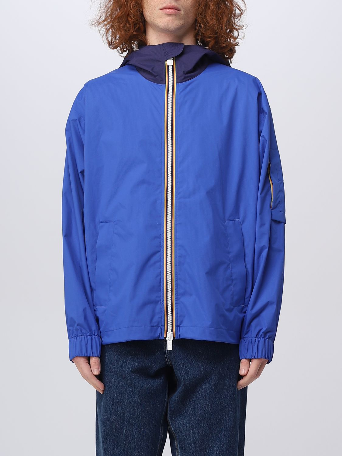 Kway R & d Jacket KWAY R & D Men colour Blue