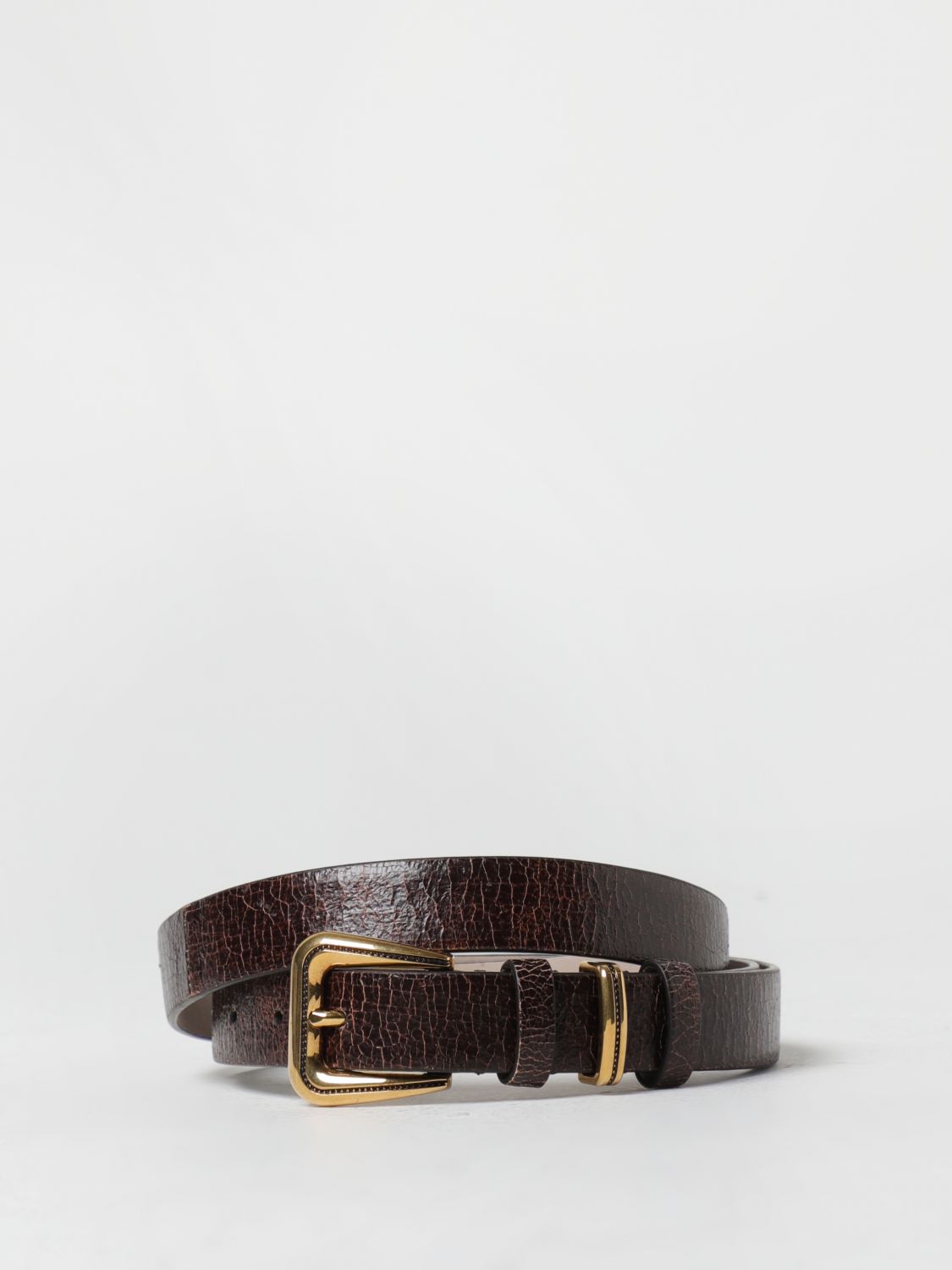 Brunello Cucinelli Belt BRUNELLO CUCINELLI Woman colour Brown