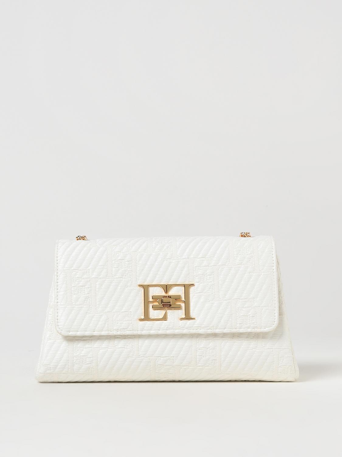 Elisabetta Franchi Shoulder Bag ELISABETTA FRANCHI Woman color White