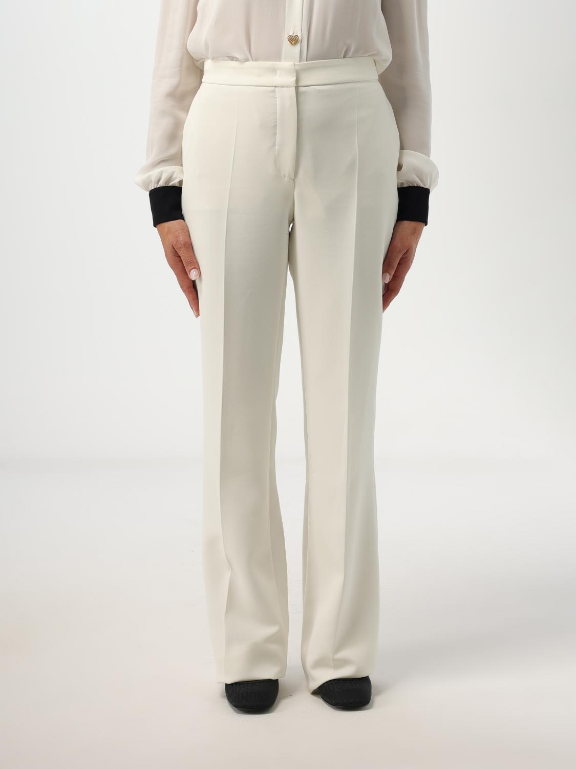 Moschino Couture Trousers MOSCHINO COUTURE Woman colour White