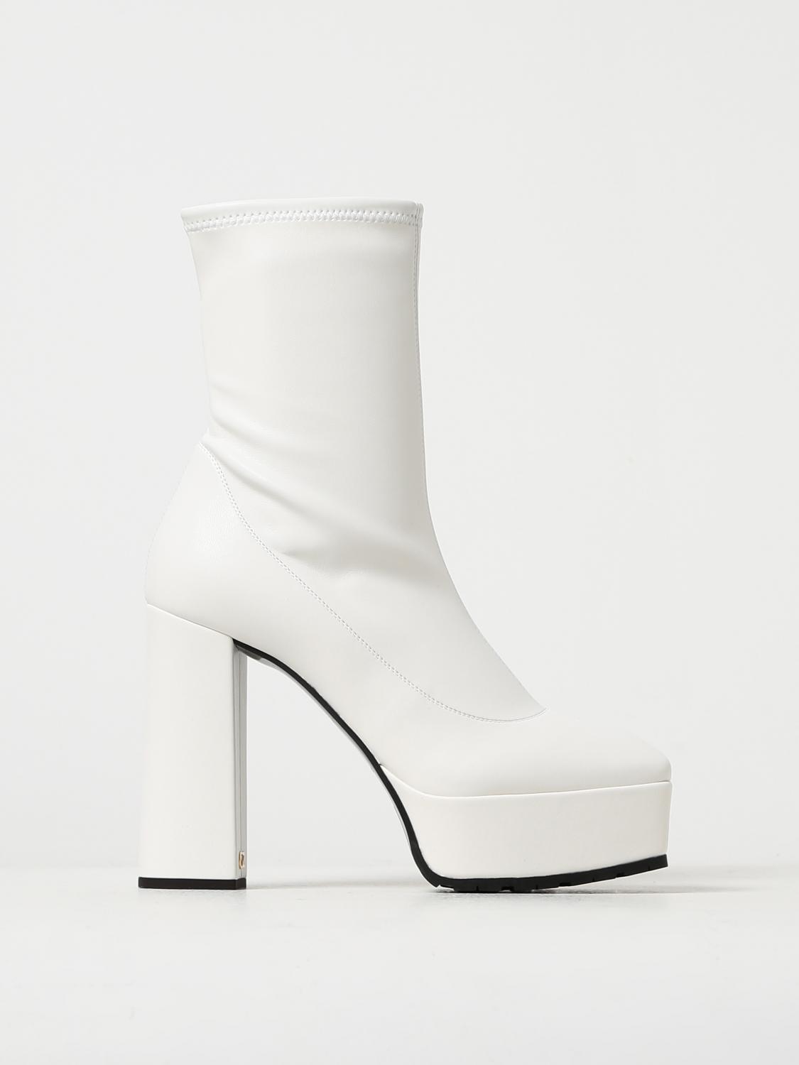 Giuseppe Zanotti Flat Ankle Boots GIUSEPPE ZANOTTI Woman colour White