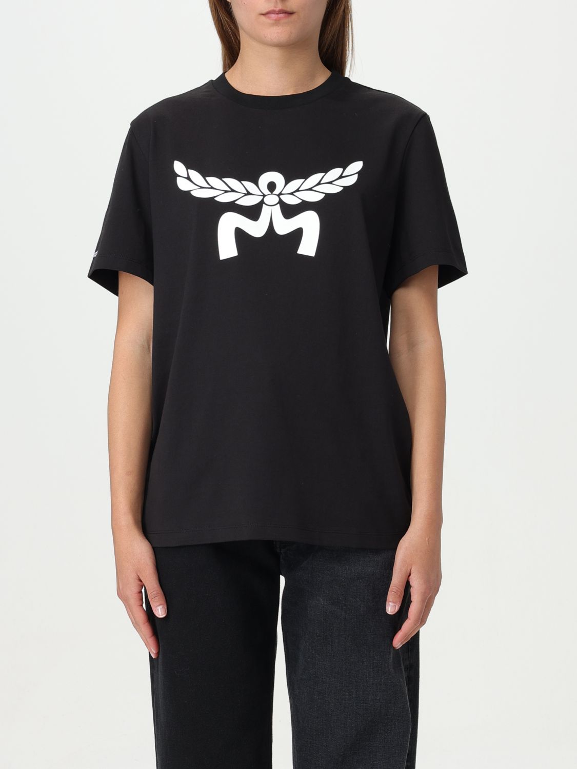 Mcm T-Shirt MCM Woman colour Black