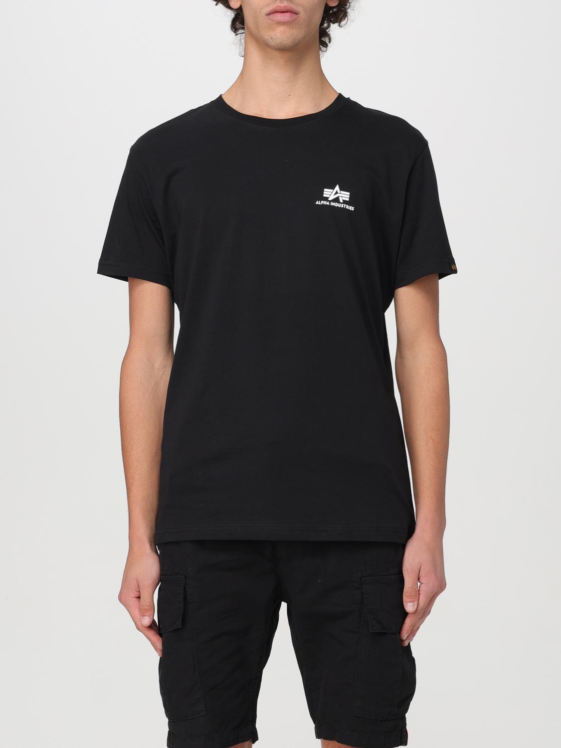 Alpha Industries T-Shirt ALPHA INDUSTRIES Men colour Black