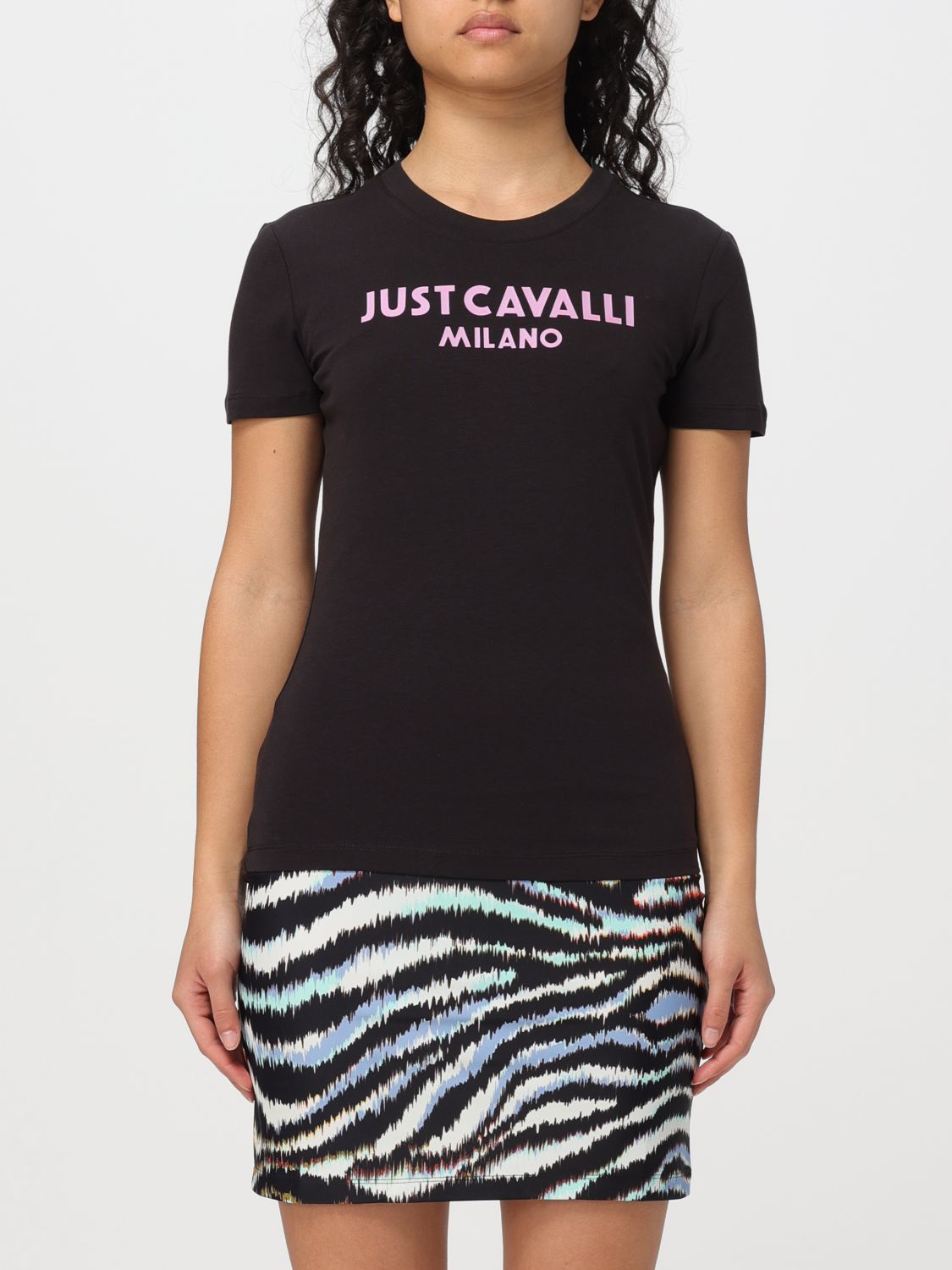 Just Cavalli T-Shirt JUST CAVALLI Woman colour Black