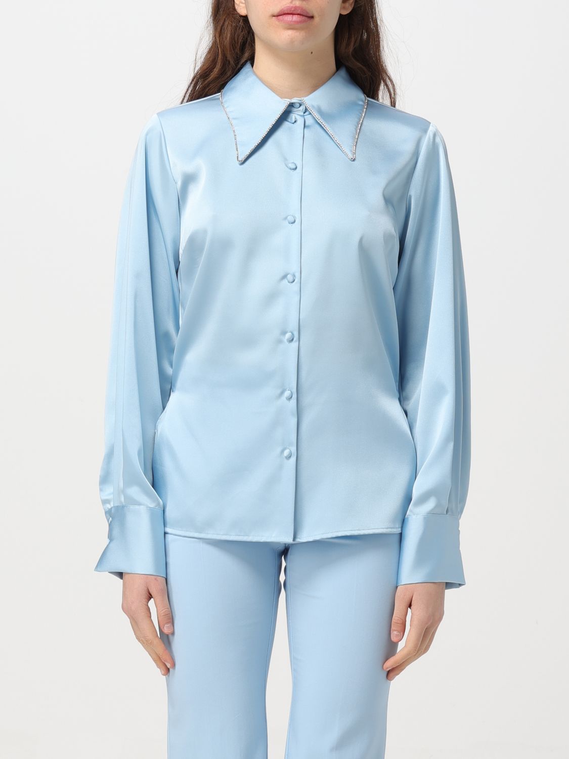 Actitude Twinset Shirt ACTITUDE TWINSET Woman colour Blue