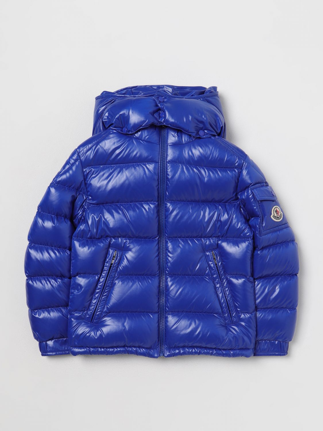 Moncler Jacket MONCLER Kids colour Blue