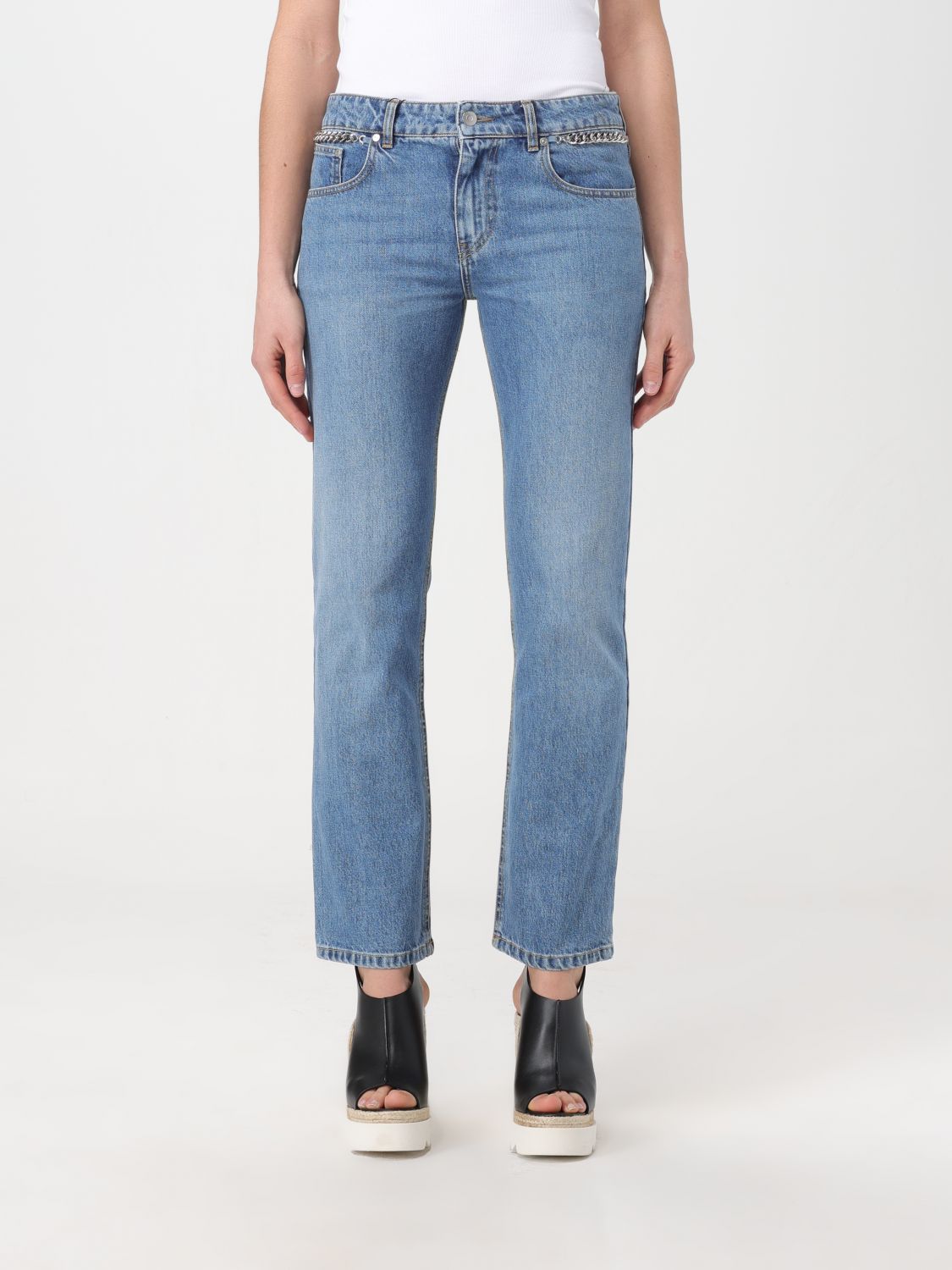 Stella McCartney Jeans STELLA MCCARTNEY Woman colour Blue