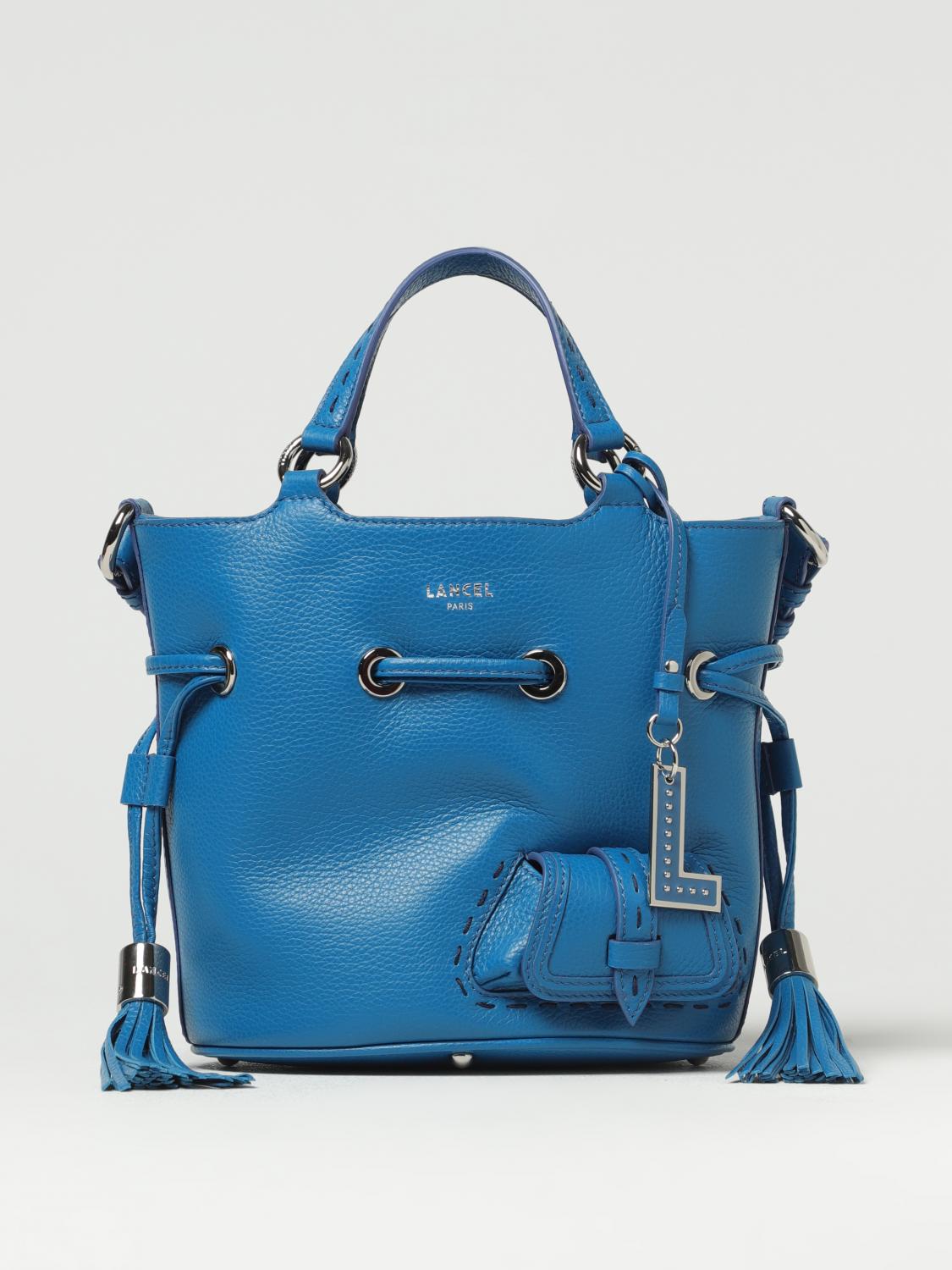 Lancel Handbag LANCEL Woman colour Gnawed Blue