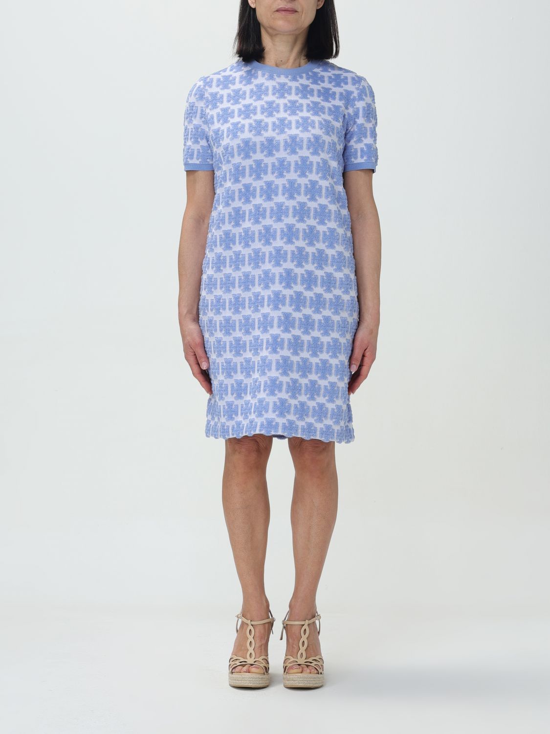 Tory Burch Dress TORY BURCH Woman colour Blue