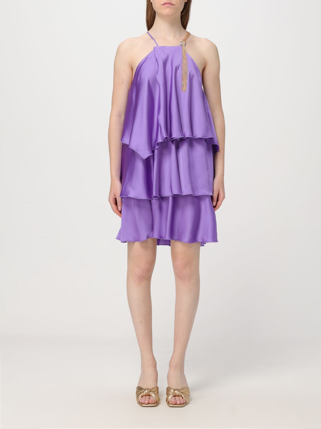 Simona Corsellini Dress SIMONA CORSELLINI Woman colour Violet