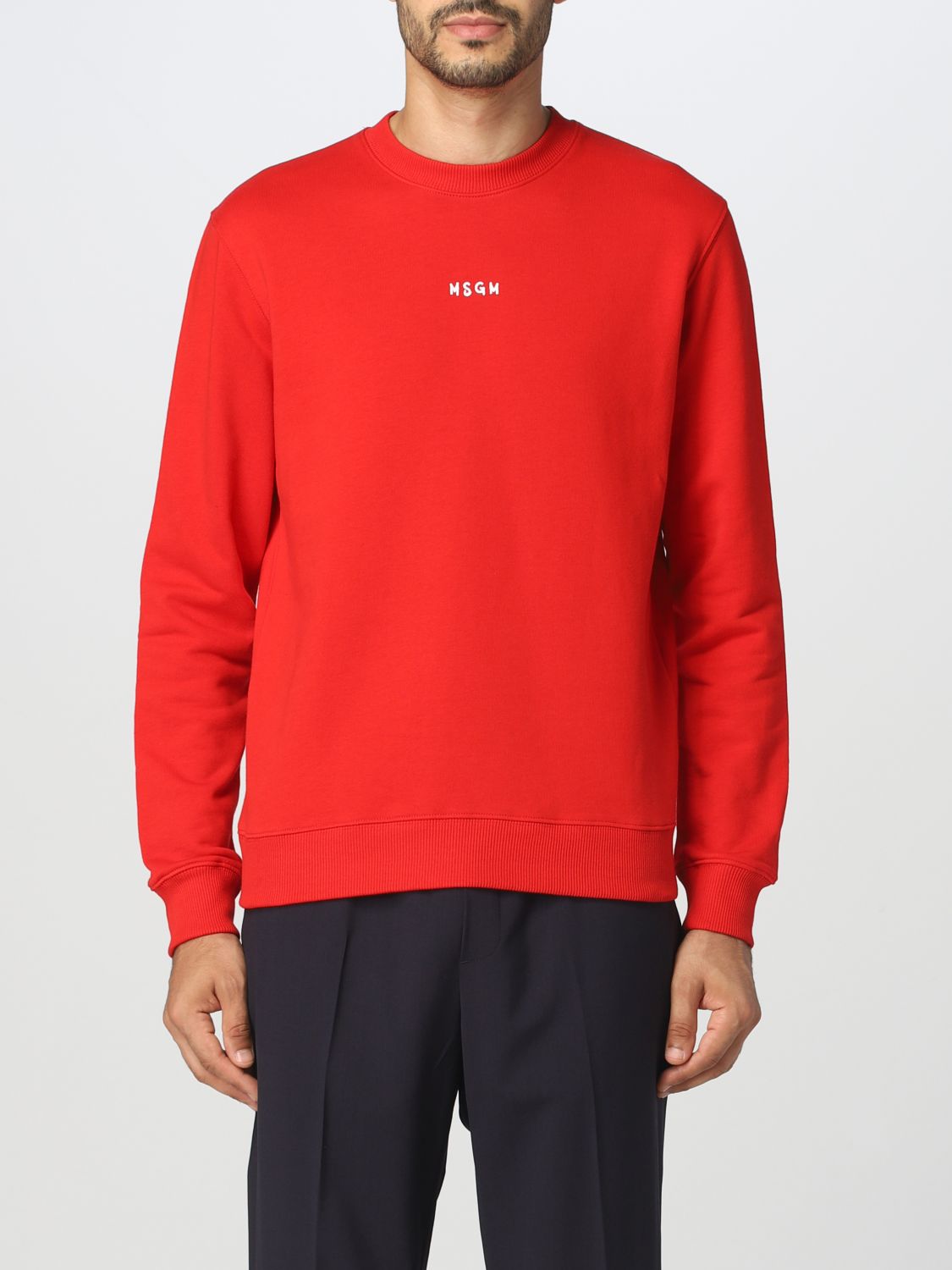 Msgm Sweatshirt MSGM Men colour Red