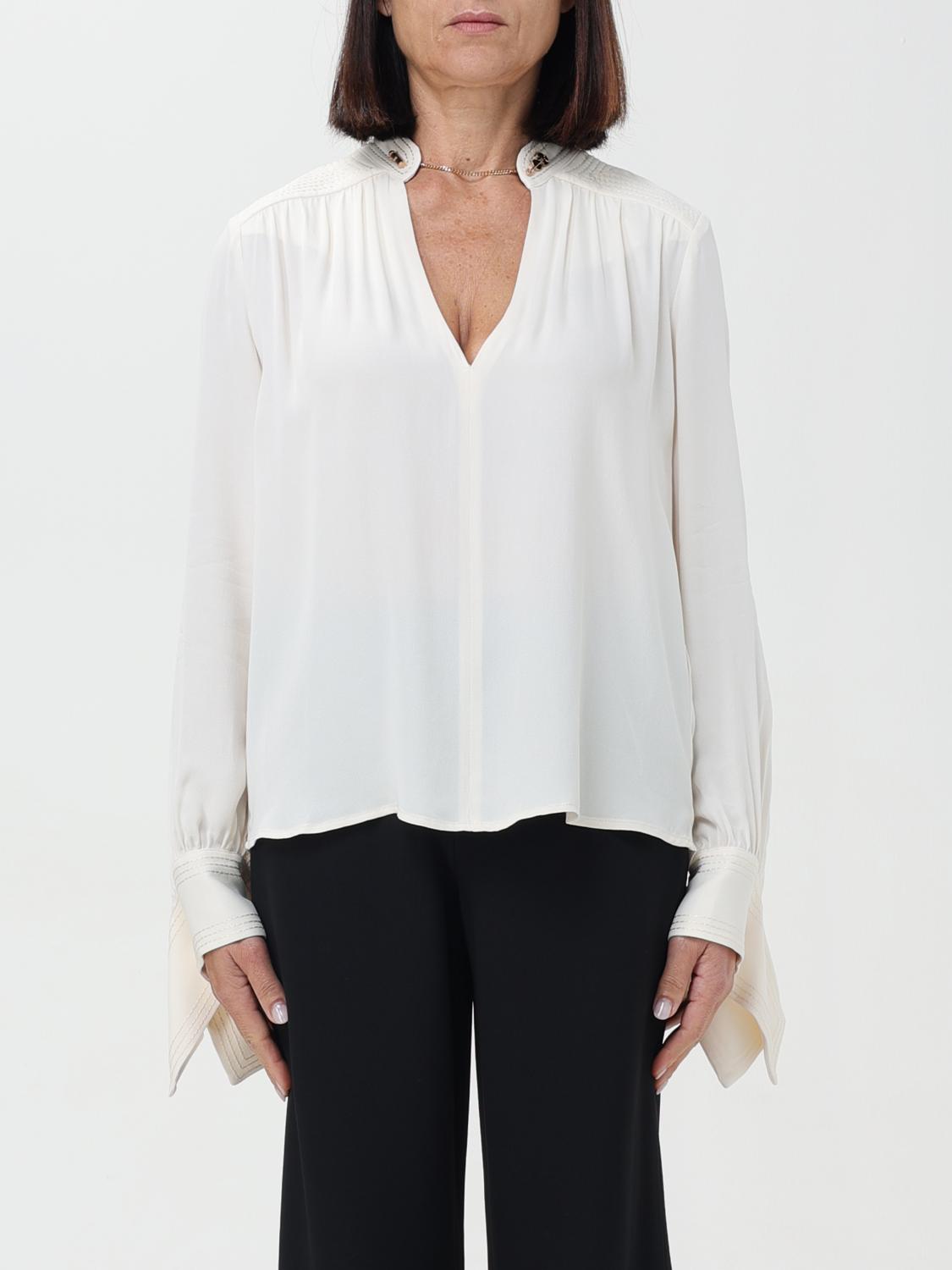 Elisabetta Franchi Shirt ELISABETTA FRANCHI Woman colour Butter