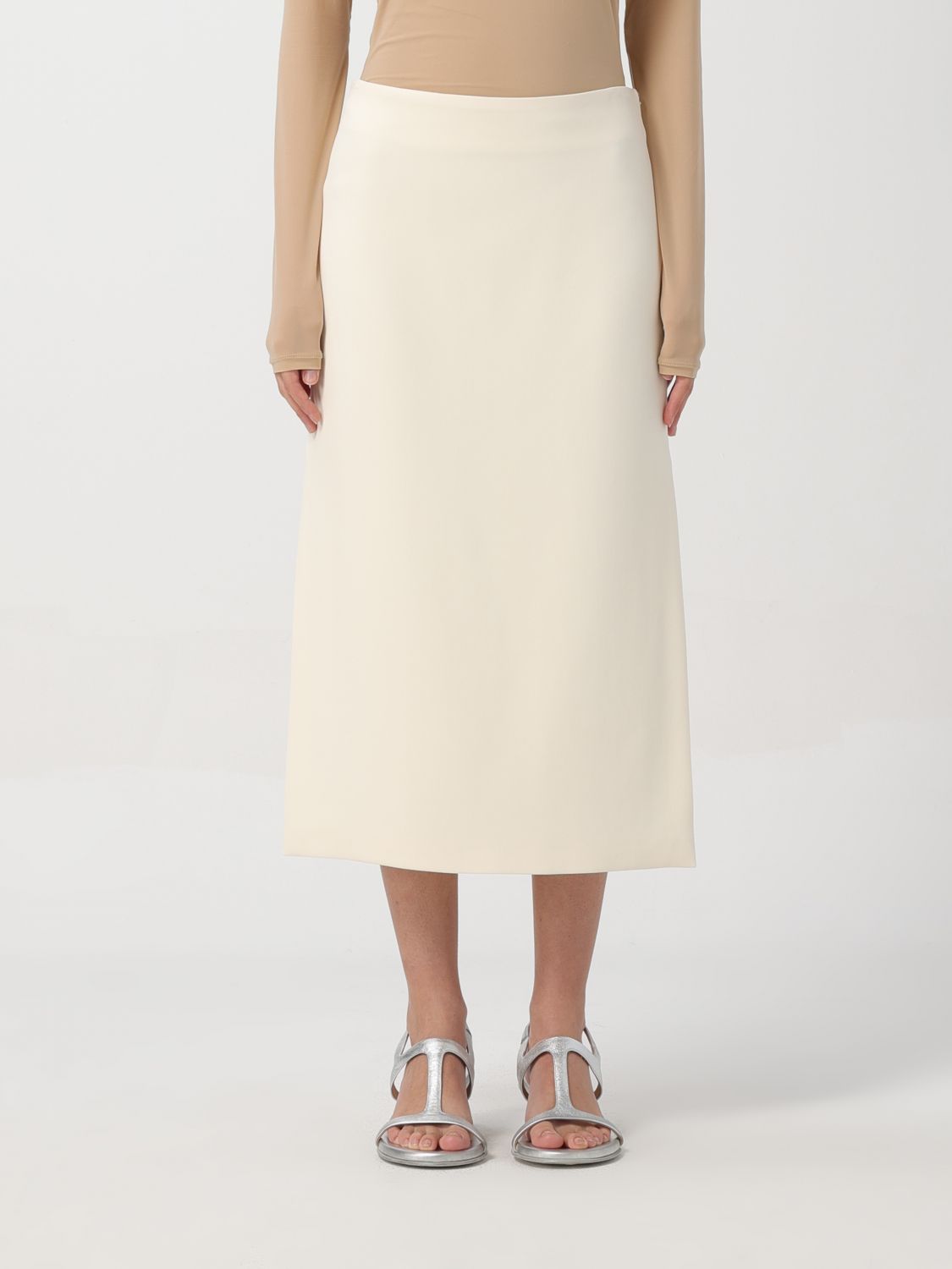 Sportmax Skirt SPORTMAX Woman colour Butter