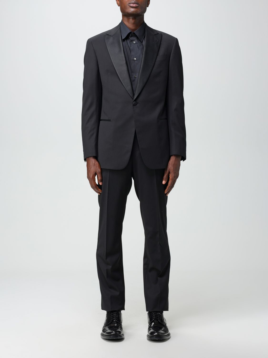 Giorgio Armani Suit GIORGIO ARMANI Men colour Black