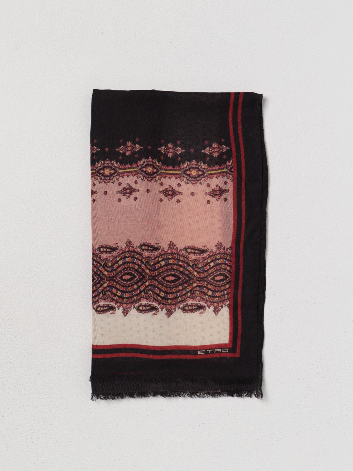 Etro Scarf ETRO Woman colour Beige