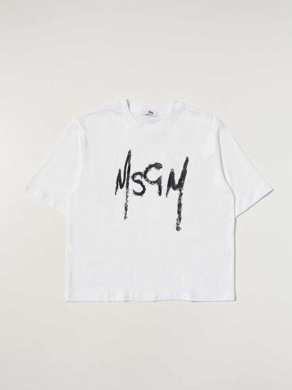 Msgm Kids T-Shirt MSGM KIDS Kids colour White